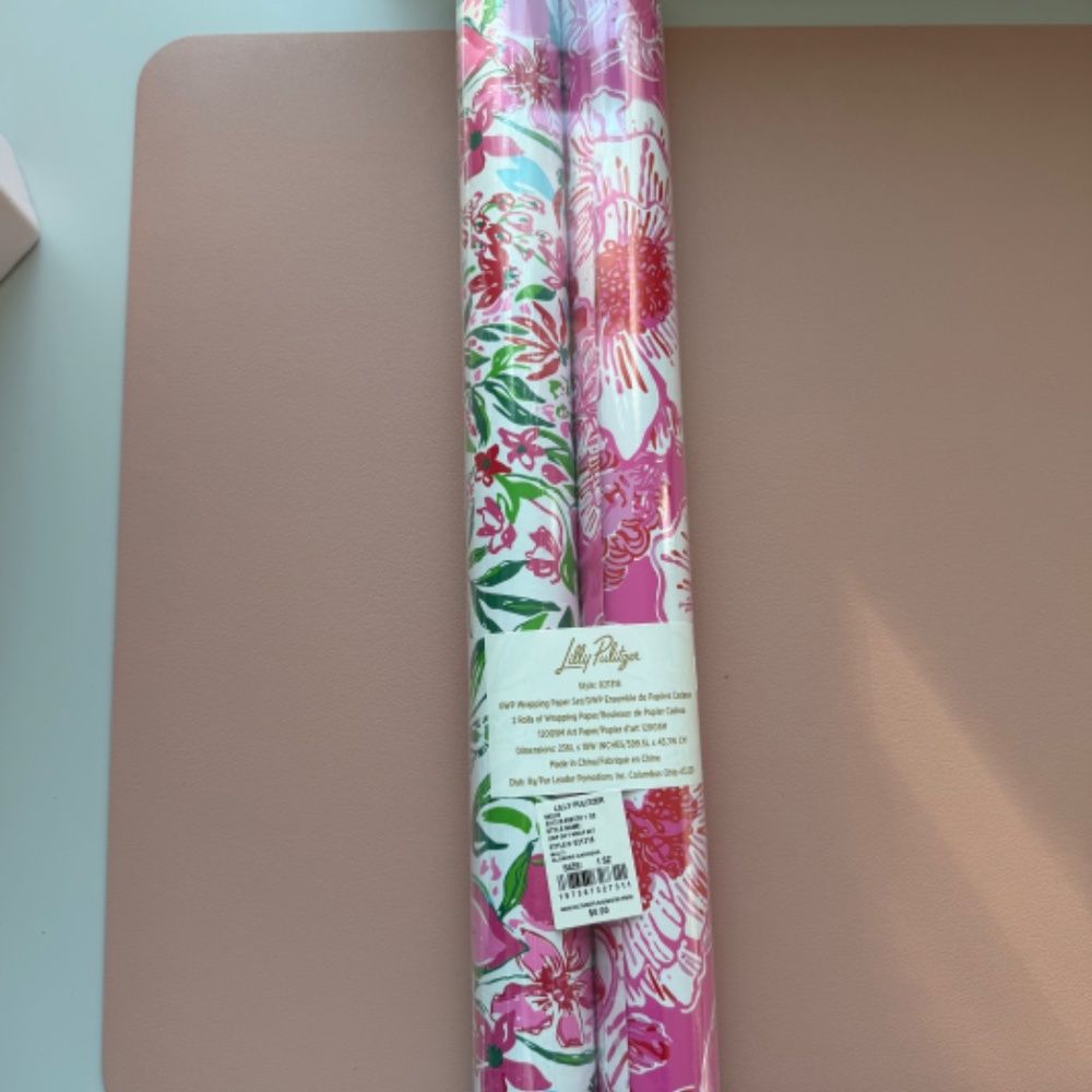 New in plastic wrap - Lilly Pulitzer GWP Wrapping Paper